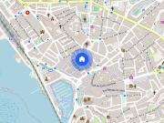 Quarto com terraco privativo na baixa de Faro