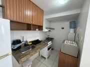 Quarto e sala mobiliado com internet