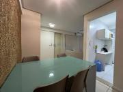 Quarto e Sala Mobiliado, no condomínio beira mar da Jatiuca