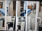 Quarto mobiliadas com WC