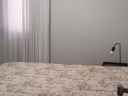 Quarto mobiliado com banheiro privativo. Apto todo mobilado!