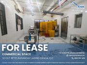 QUEZON CITY COMMERCIAL SPACE FOR LEASE