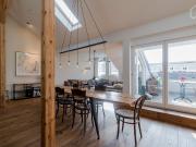 Quiet, 2 balconies, Architecturally designed loft near...