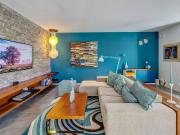 Quiet apartment with loft character and balcony for rent