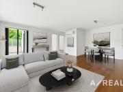 Quiet rear apartment with modern sophistication