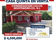 Quinta en venta Montemorelos, nuevo León