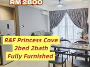 R&F Princess Cove CIQ 2bed 2bath Fully Furnished for rent