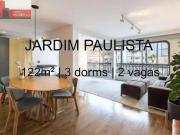 R. Guarará, 77 Jardim Paulista, 122m², 3 suítes, 2...