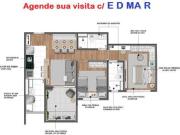 Raiz São Paulo 2 Dormitórios c/ suíte e 2 vagas