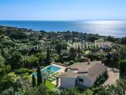Ramatuelle villa 174 m² terrain 3275 m² vue mer plage à...