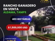 Rancho en Aldama, Tamaulipas