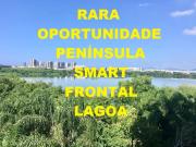 Rara oportunidade penãnsula frontal lagoa 3 suites...