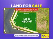 Rare 490sqm Land in High Growth Suburb