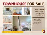Rare 5 Bedroom Executive Townhouse | East Kamias, Quezon...