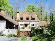 RARE ! LAGOR / MOULIN béarnais + rivière et bassin