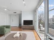 Light Filled Living Top Floor Corner