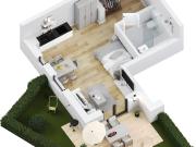 Raumwunder mit großer Terrasse und Gartenanteil