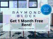 Raymond Block 1 Bedroom, 1 Bathroom + Den [object...