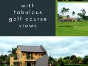 Ready for Occupancy House & Lot with golf course view...