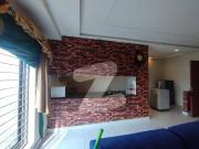 Real pic 1 bedroom full furnished flat for rent bahria...