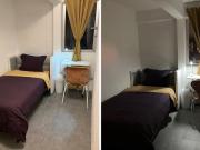 Recámara amueblada en depa recientemente remodelado