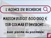 Recherche Maison avec piscine ou piscinable
