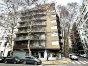 Recoleta Alquiler Monoambiente frente balcon vista arboles