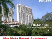 Ref:422, Mar Vista Condo at Batu Ferringhi near beach,...