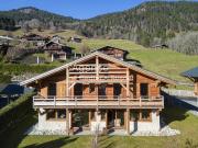 REF 586: MEGEVE VILLARET DEMI CHALET NEUF VUE MONT BLANC