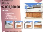 REMATE BANCARIO CASA EN VENTA EN AMADO NERVO SAN LUIS POTOSI