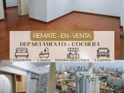 REMATE DEPARTAMENTO 2 DORM Y COCHERA BREÑA