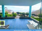 OCASIÓN ! DEPA DE PLAYA VISTA AL MAR CONDOMINIO PRIVADO