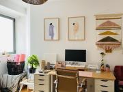 Remote work sanctuary designer flat, city center