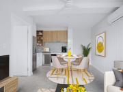 Renovated 1 bedroom units with balcony or courtyard.