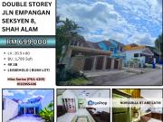 Renovated 4R 3B Double Storey Seksyen 8, Shah Alam