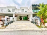 Renovated double storey terrace house in Sendayan...