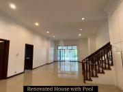Renovated House with Pool For Rent in Dasmariñas Village...