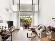 Renovated split level Apartment at rear of building