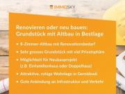 Renovieren oder neu bauen Grundstück mit Altbau in Bestlage