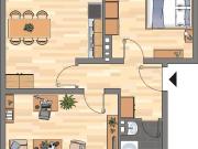 Renovierte 2 ZKB Wohnung in Heppens zu vermieten!