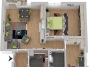 Renovierte 3 Zimmer Wohnung in ruhiger Lage, Balkon,... Renovierte 3 Zimmer Wohnung in ruhiger Lage, Balkon,...