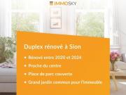 Renoviertes Doppelhaus in Sion – Gravelone Bezirk