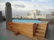 Rent 2 main rooms, garage, storage room and amenities,...