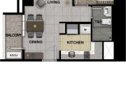 Rent To Own 1 Bedroom With Balcony 58 sqm Rfo Condo For...