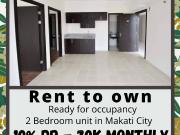 Rent to own 2 bedroom condo in Makati City San Lorenzo Place