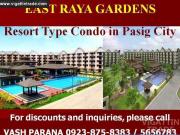 Rent To Own Condo In Pasig City / East Raya / 5% To Move...