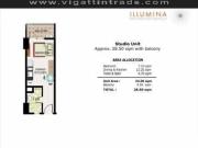 Rent to own condo in Sta. Mesa studio 24sqm