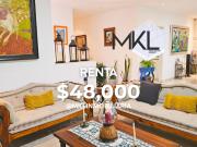 renta casa en lomas del campanario 1, queretaro $45,000