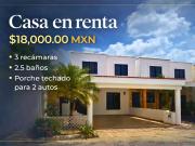 Renta de casa en la col. México meida Yucatan