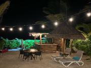 Renta de casa en la playa frente al mar en San Benito